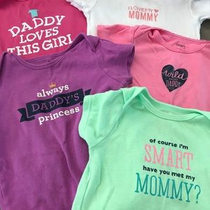Carter's onesies